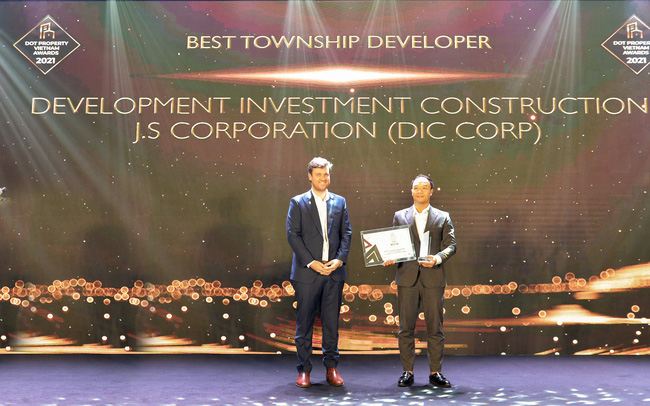 Tập đoàn DIC thắng lớn tại giải thưởng quốc tế DOT Property Awards 2021
