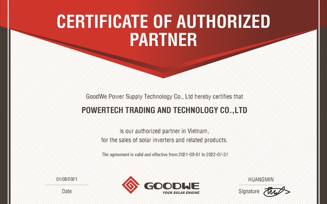 GoodWe & Powertech – Đối tác chiến lược tại Việt Nam